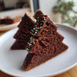 brownie w ksztalcie choinek