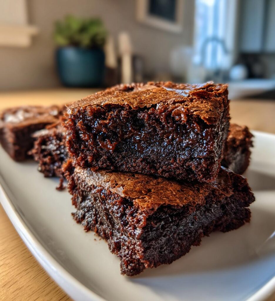 brownie z jednej miski przepis na prosty deser