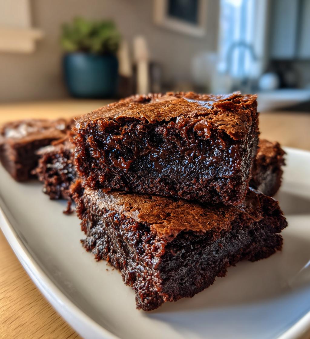 brownie z jednej miski przepis na prosty deser