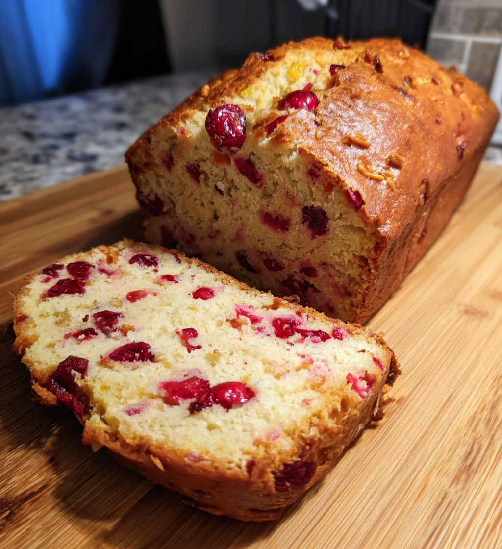 chleb zurawinowo pomaranczowy przepis