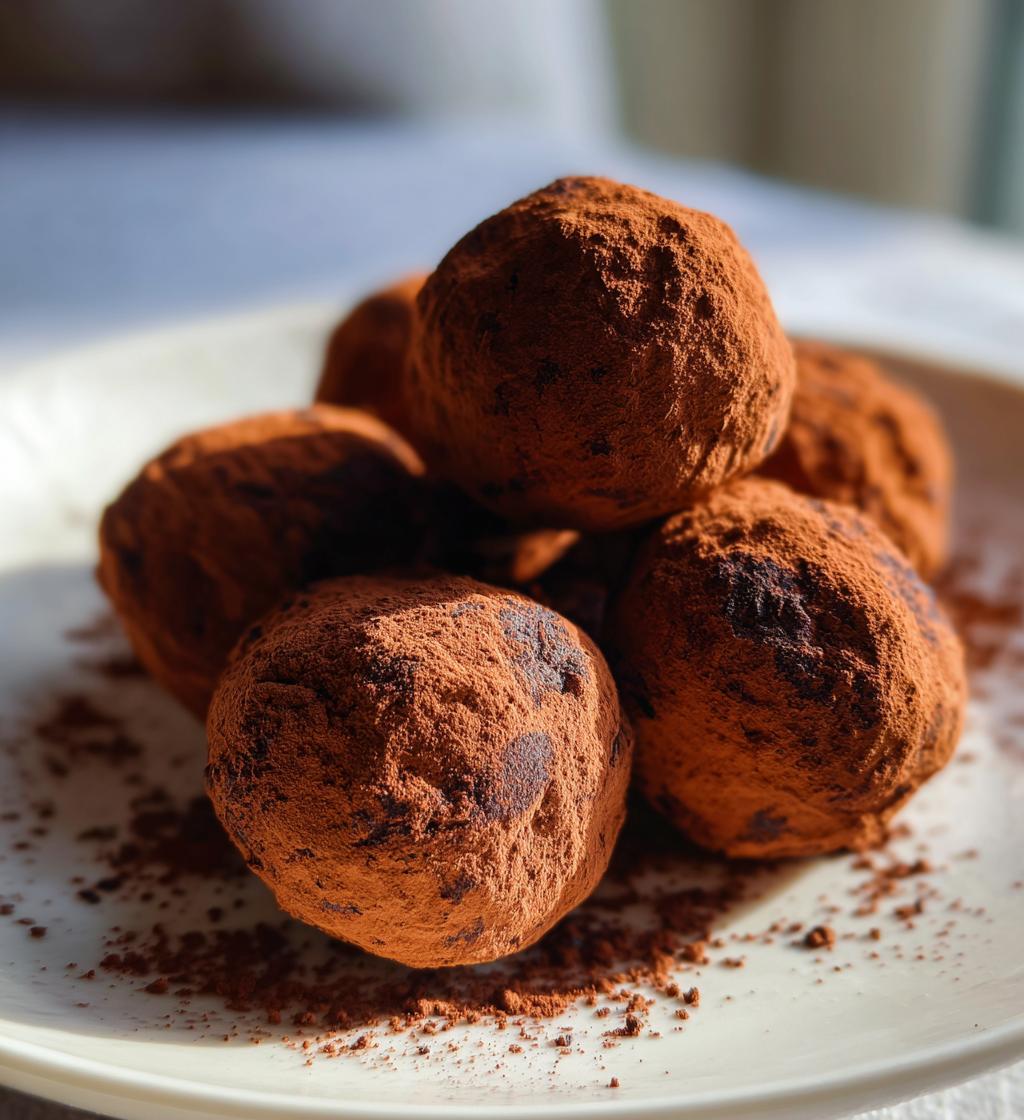 classic dark chocolate truffles przepis