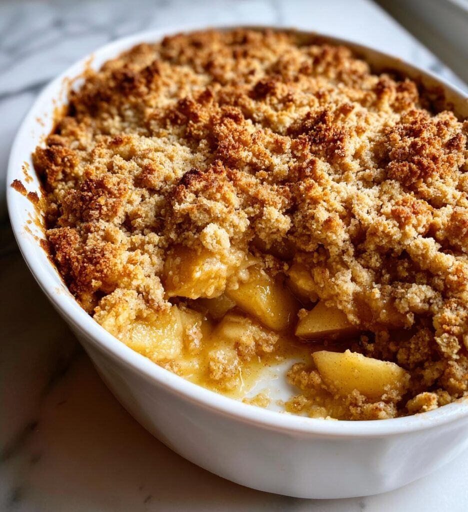 crumble jablkowe pyszny deser z jablkami