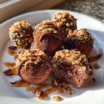 czekoladowe trufle z orzechami pekan i karmelem to raj