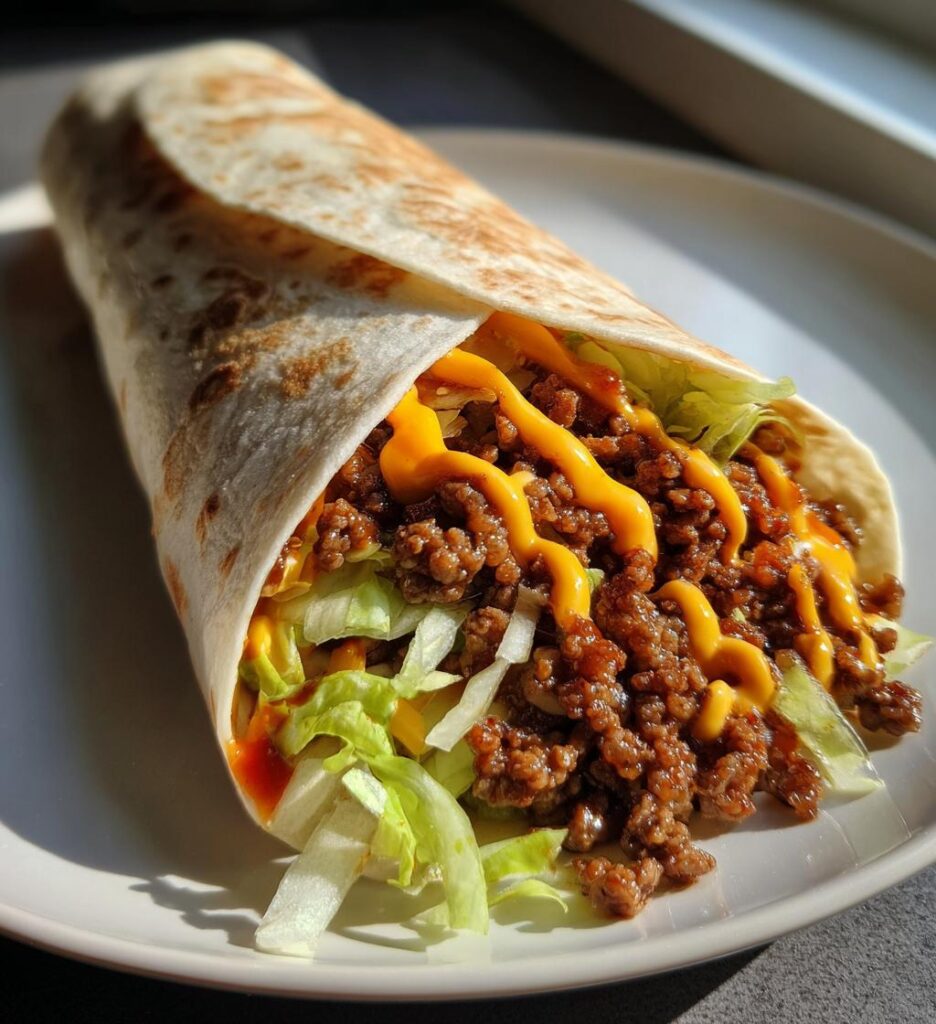 domowe wrapy big mac z sosem specjalnym to hit