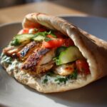 grillowany kurczak z hummusem i pita odkryj smak