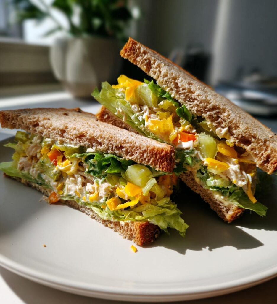 kanapka salatkowa bez kurczaka