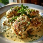 kremowy czosnkowy kurczak przepis na obiad