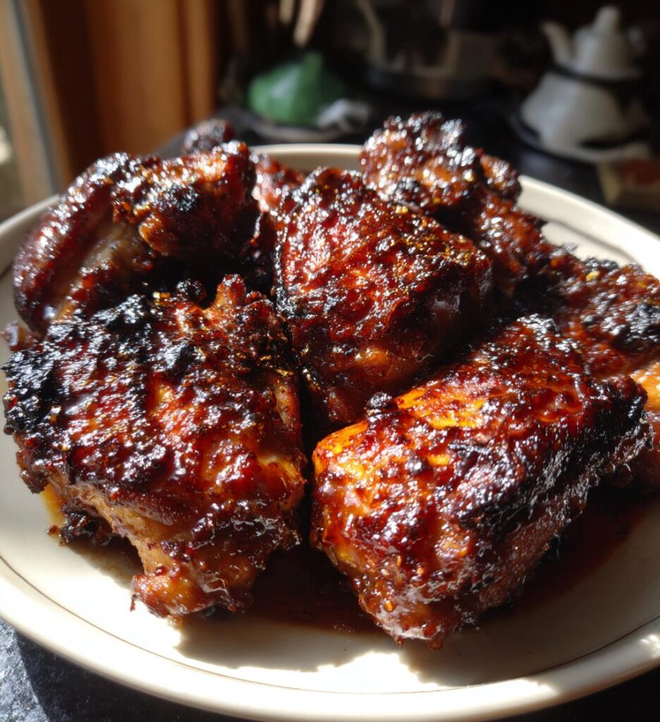 kurczak barbecue na patelni zeliwnej przepis