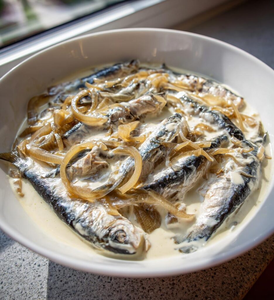 Śledzie w Śmietanie