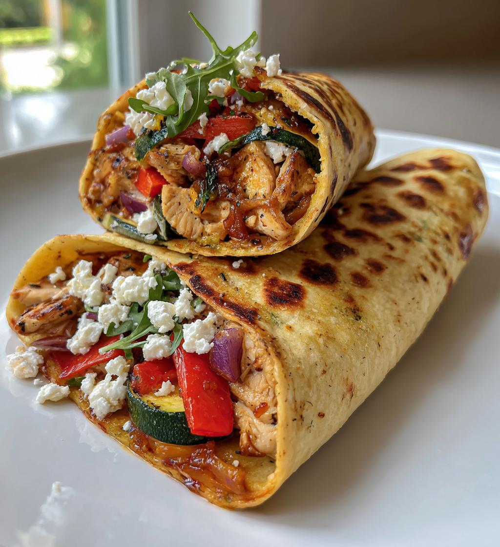 mediterranean chicken and veggie flatbreads przepis