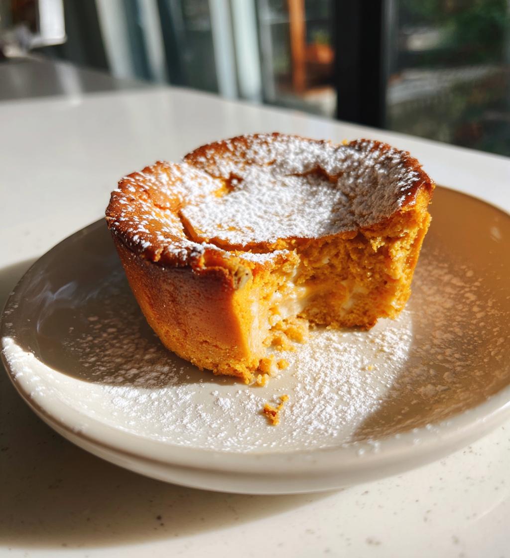 mini serniczki dyniowe przepis na deser