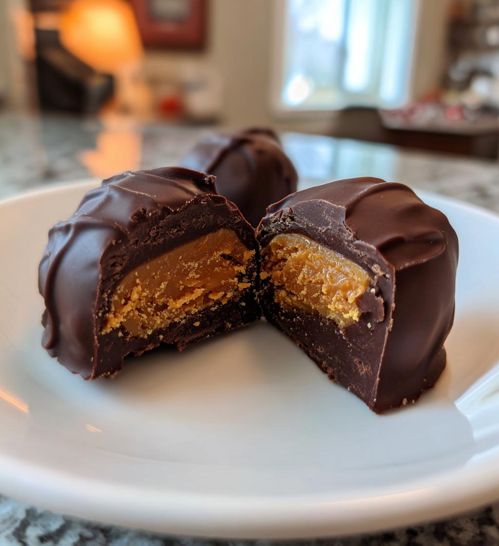 no bake caramel crunch butterfinger truffles