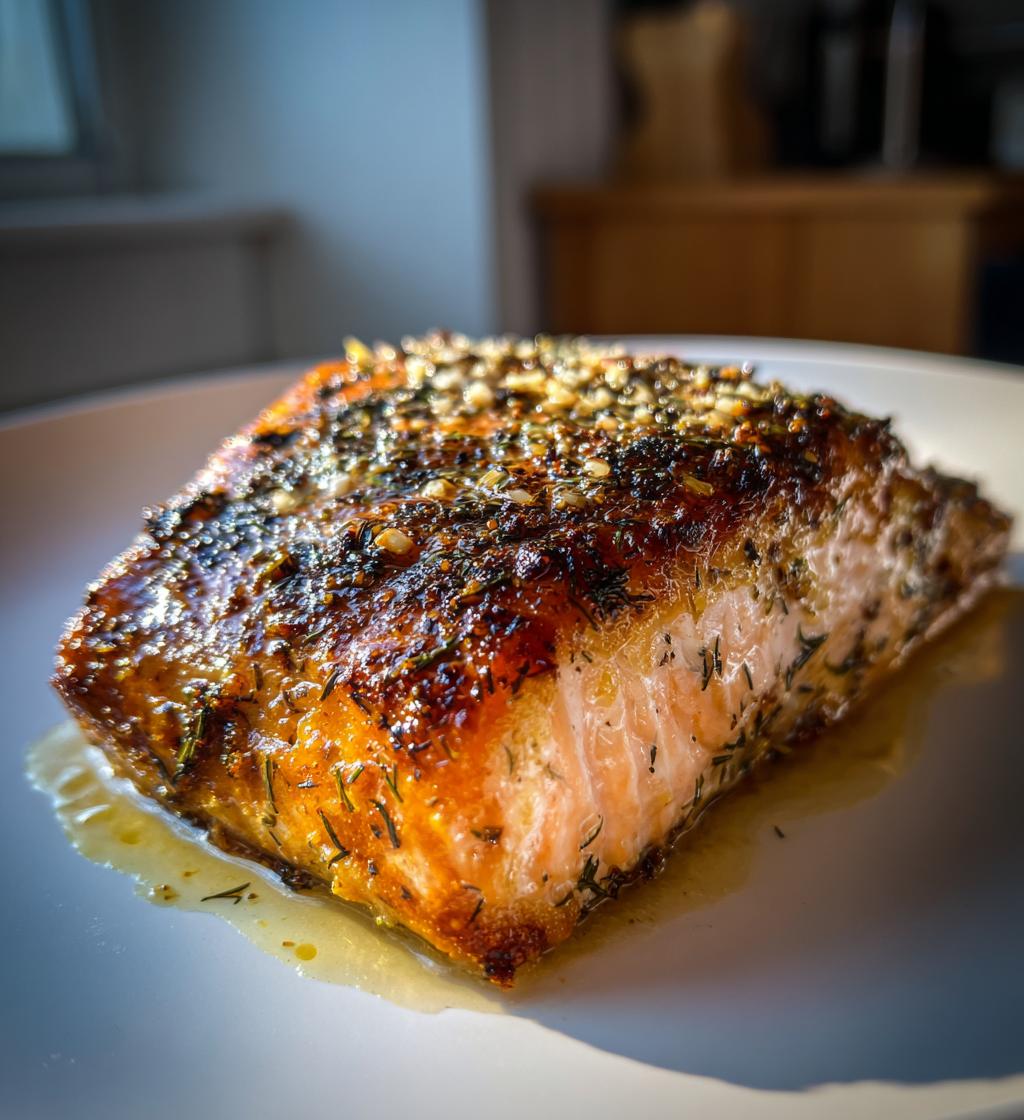 Łosoś pieczony świąteczny