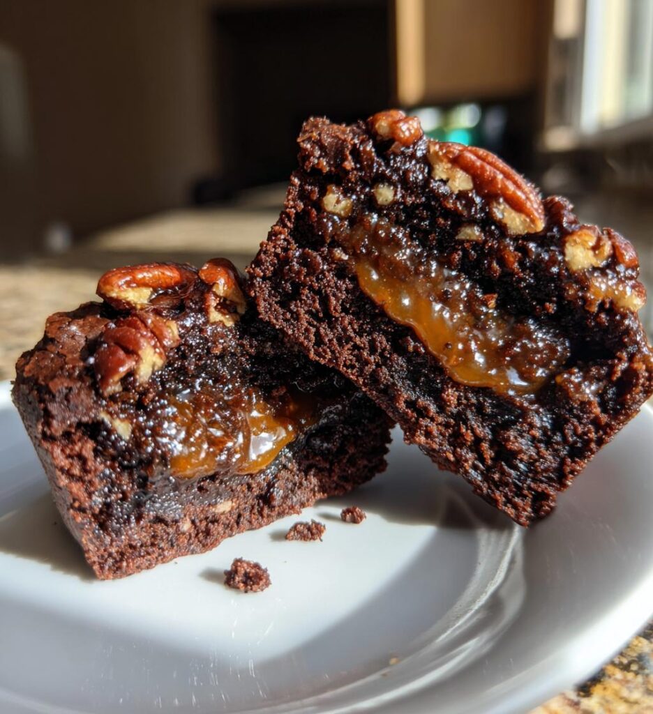 pecan pie brownie bombs przepis deser