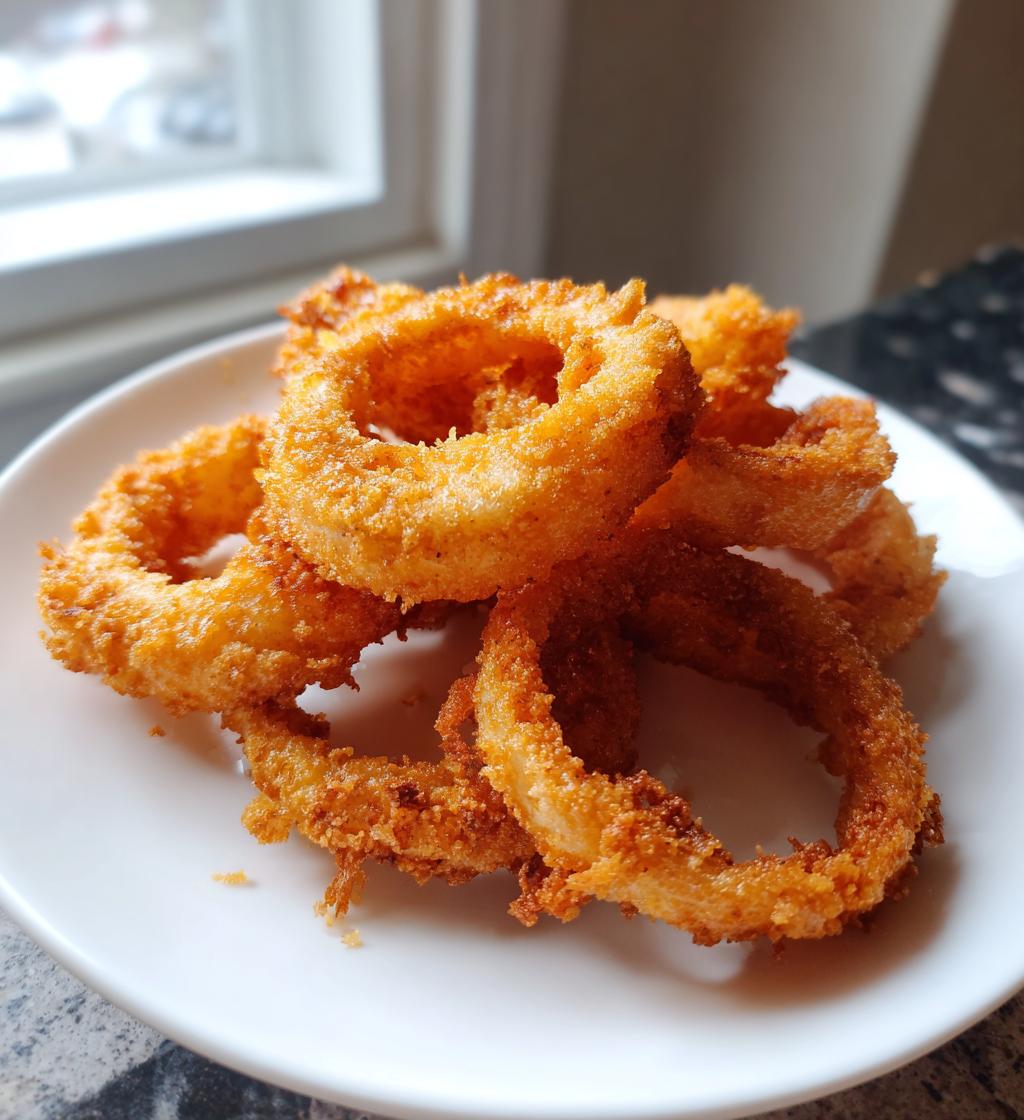 pierscionki cebulowe z frytkownicy powietrznej odkryj ich smak