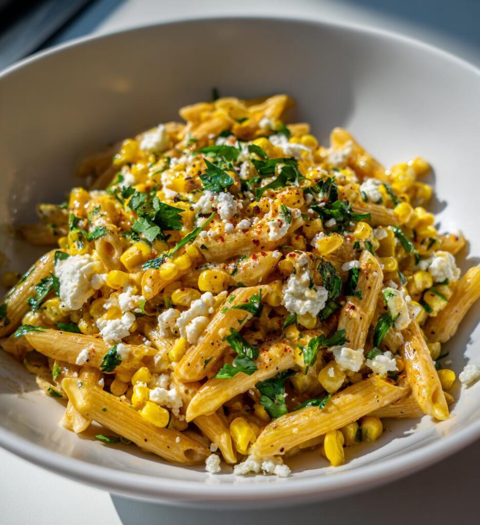 salatka makaronowa inspirowana elote przepis