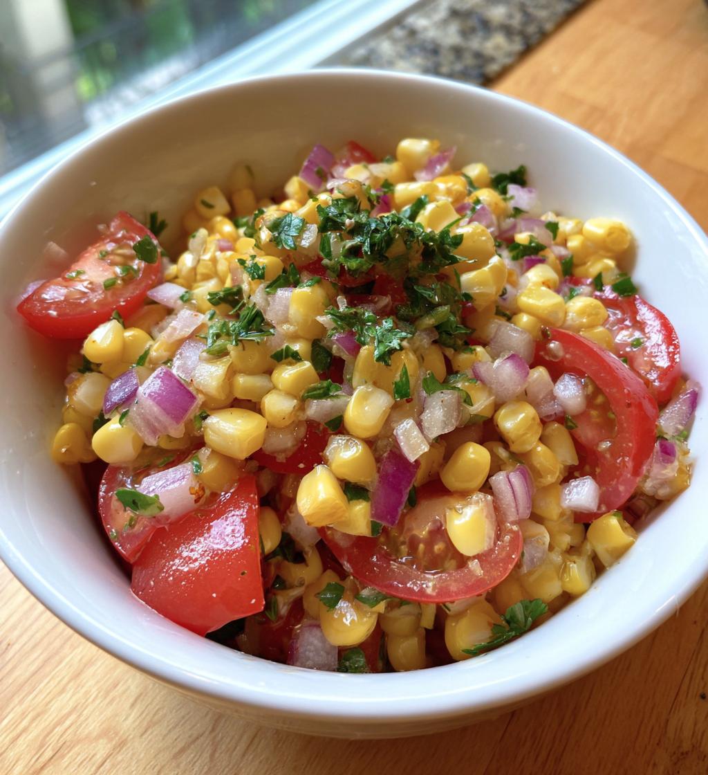 salatka z kukurydzy i pomidorow przepisy