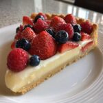 tarta owocowa z kremem cukierniczym przepis