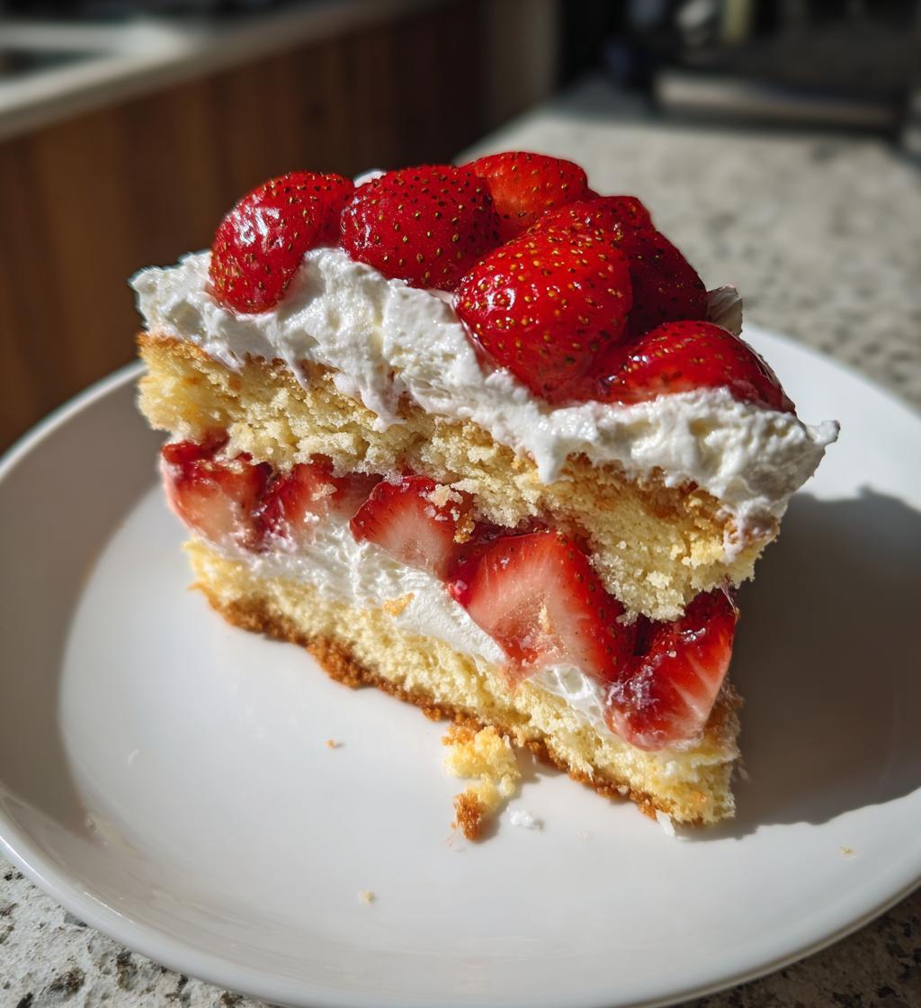 truskawkowy shortcake przepis na deser