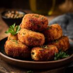 Krokiety z Kapustą i Grzybami