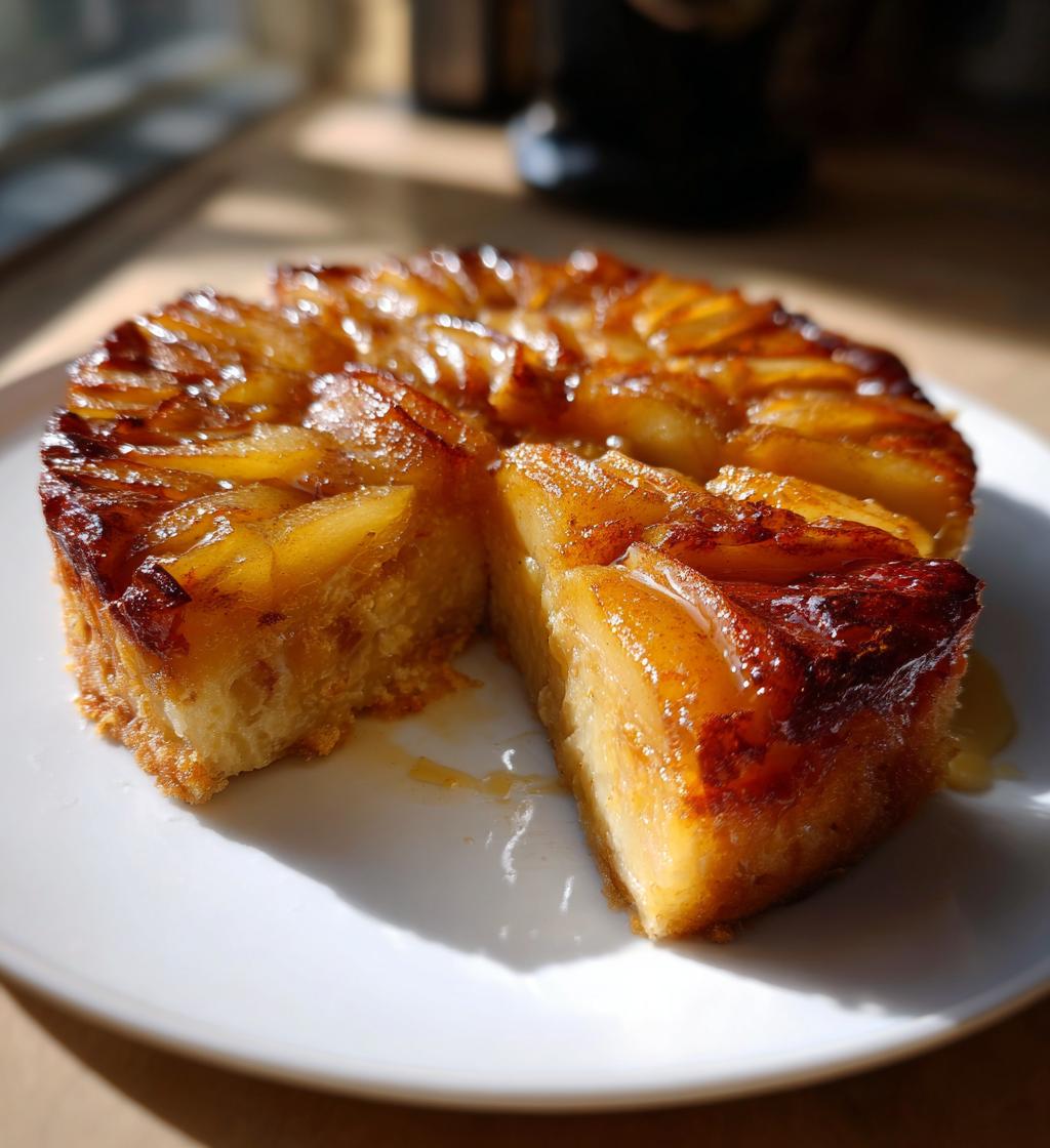 bûche tatin de noel