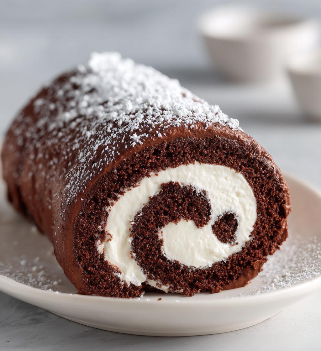 buche au chocolat