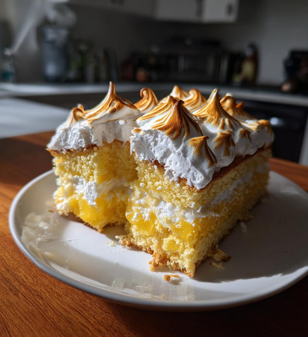 buche de noel citron meringué