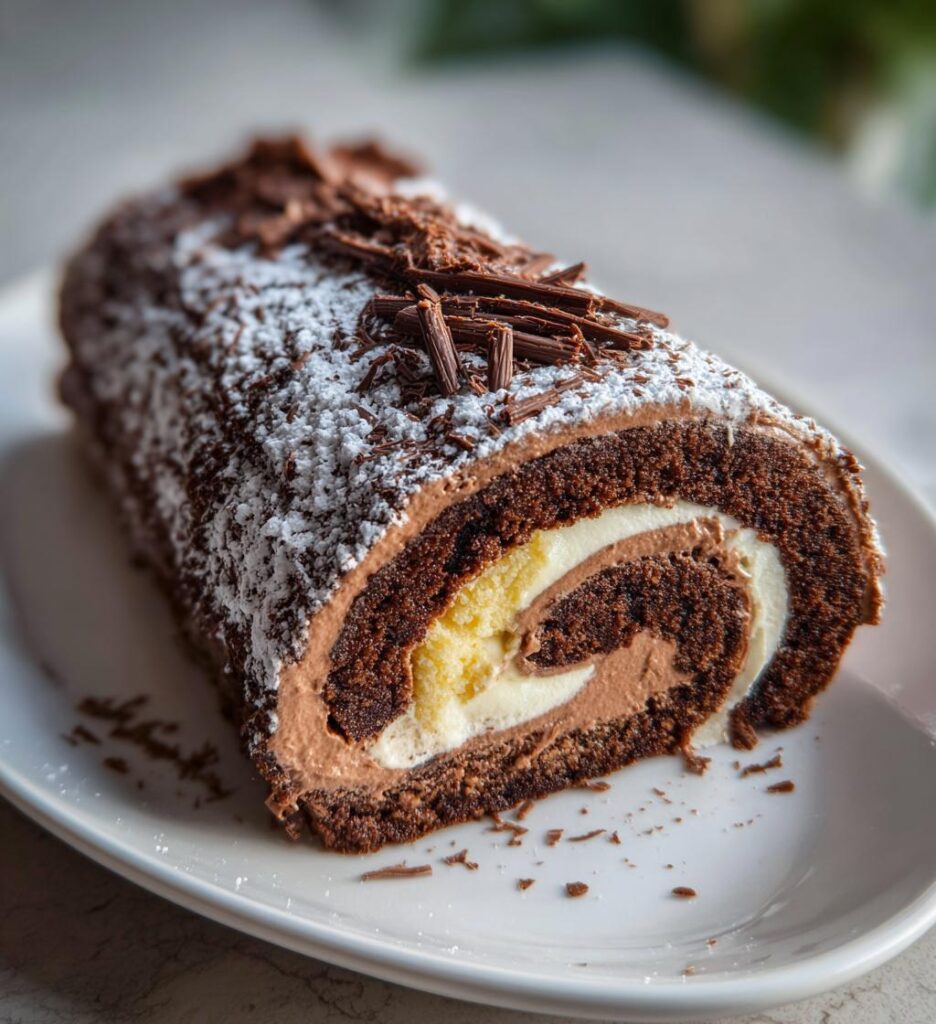 buche de noel maison