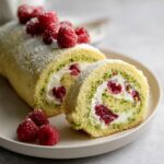 buche de noel pistache framboise
