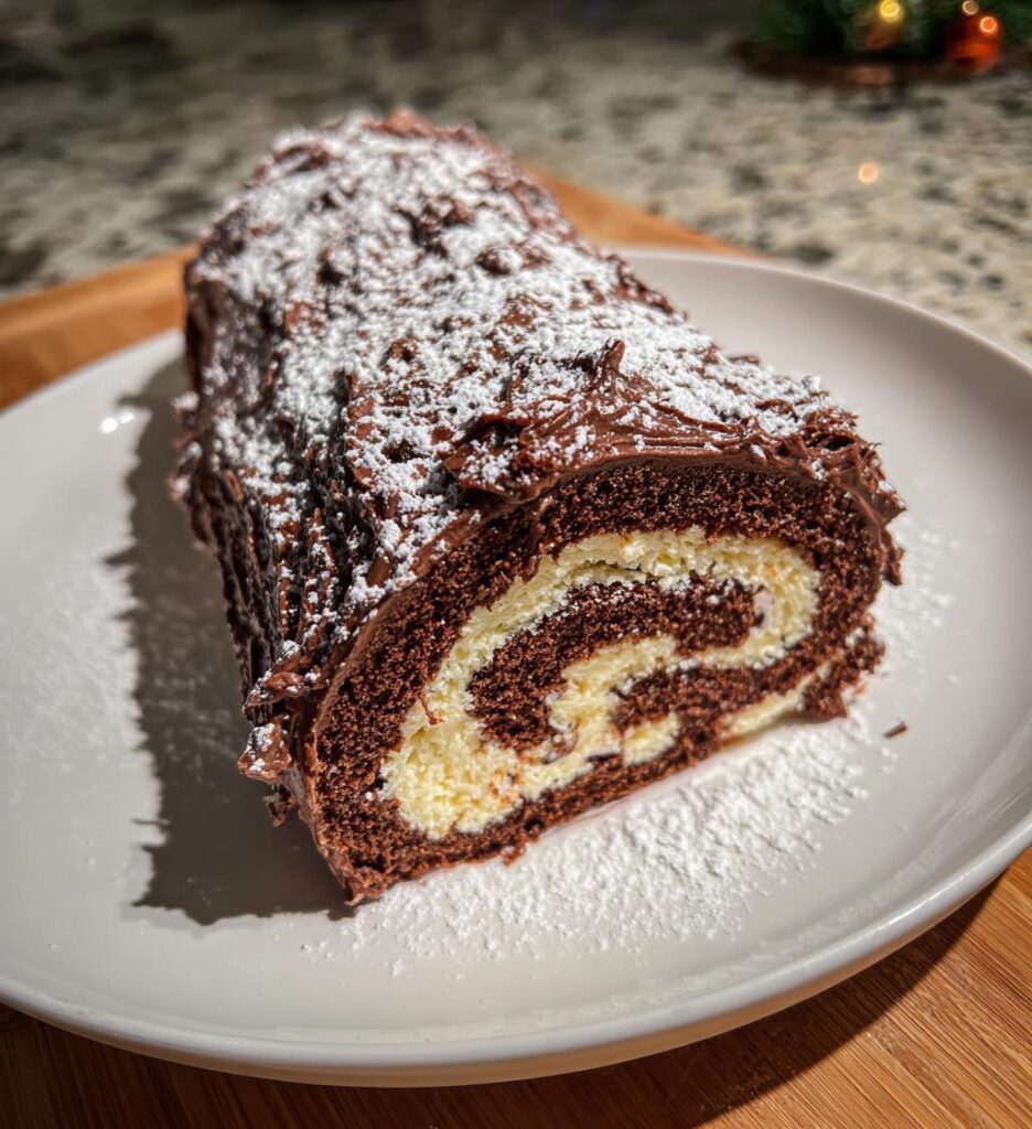 buche de noel traditionnelle