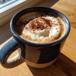 cafeaua de dimineata iarna