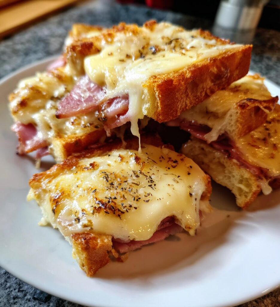 mini croque monsieur apero