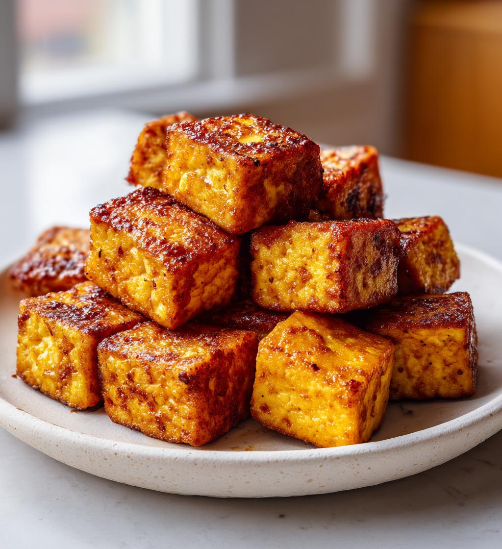 air fried tofu
