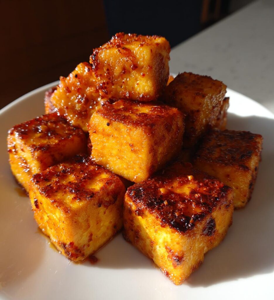 air fryer crispy tofu