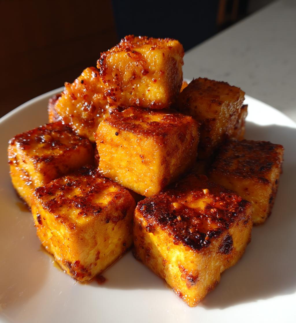 air fryer crispy tofu