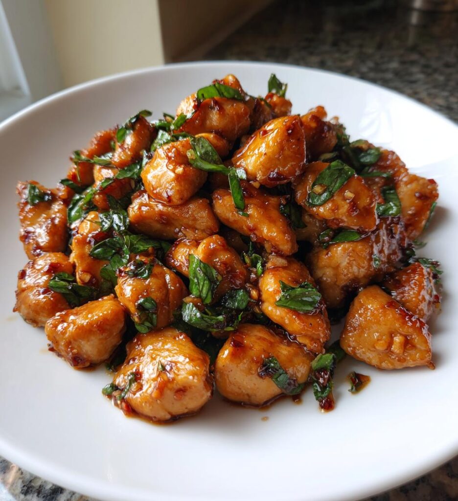 basil chicken recipe