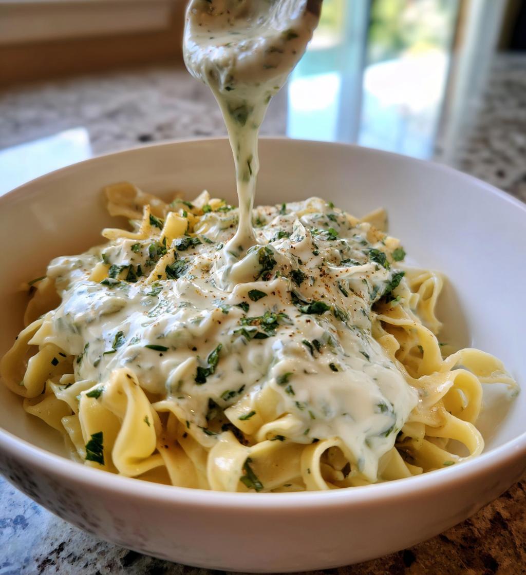 basil cream sauce