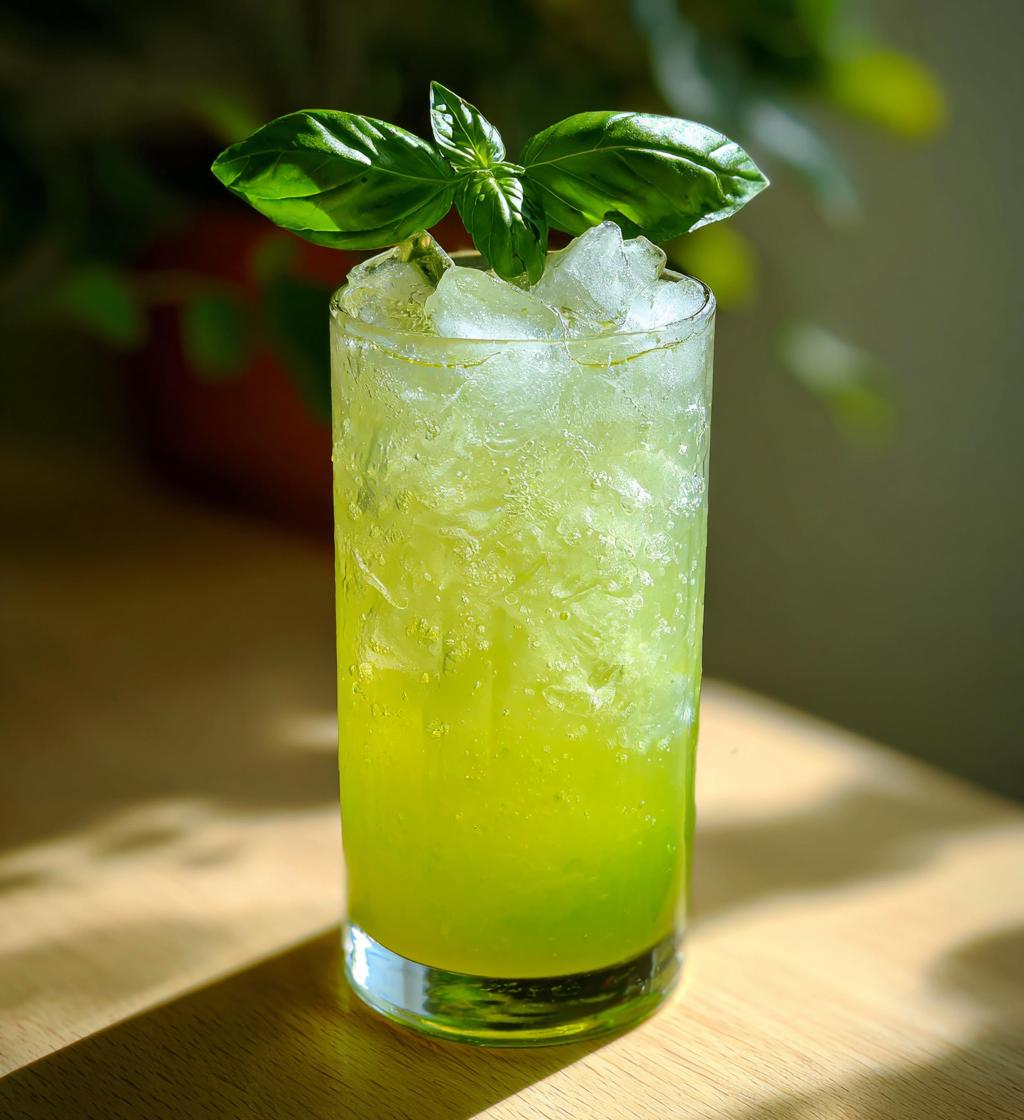 basil drinks cocktails