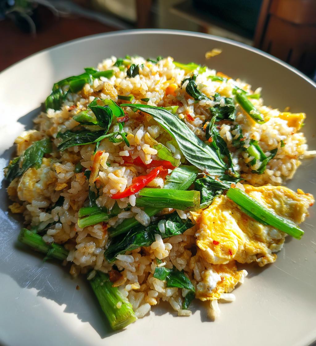 basil fried rice