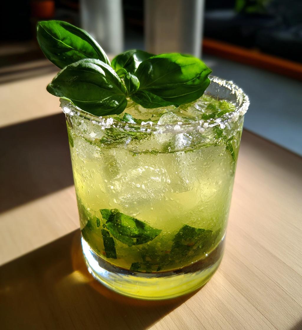 basil margarita