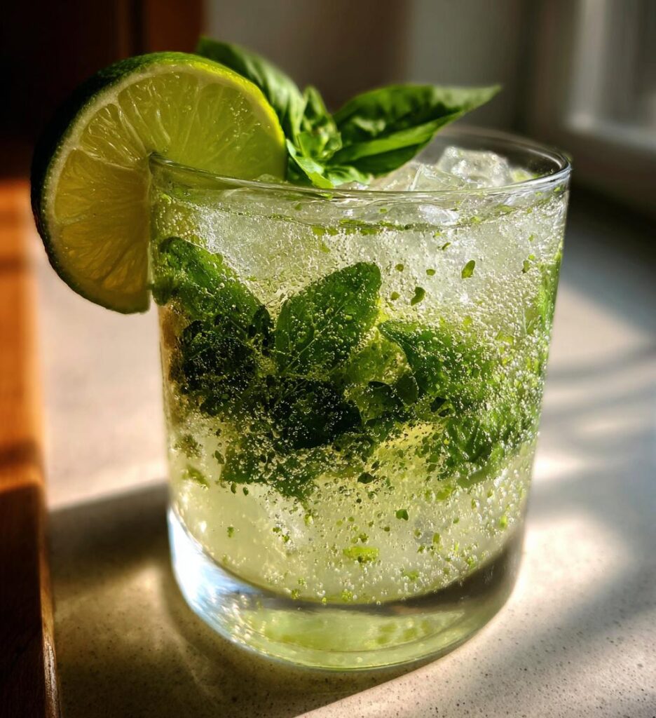 basil mocktail