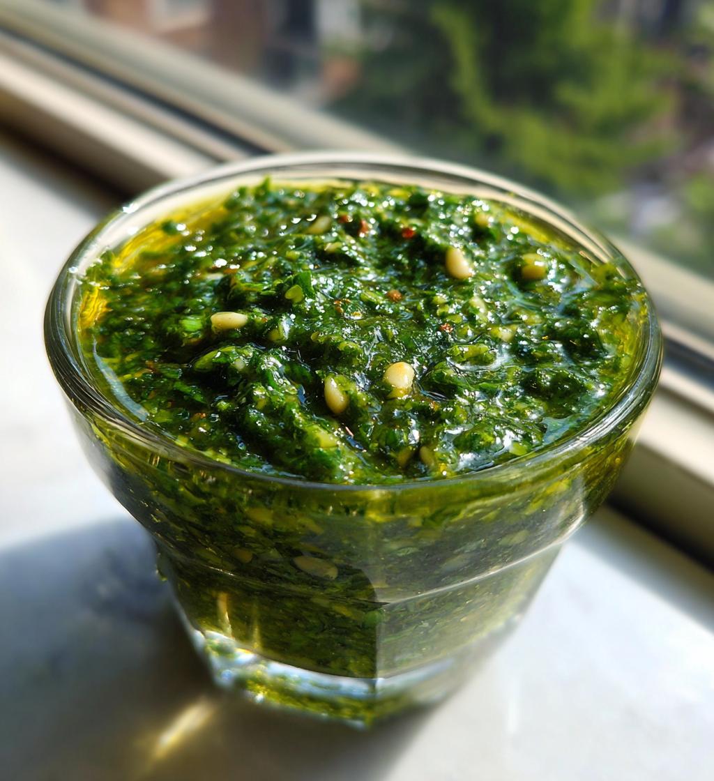 basil sauce recipe