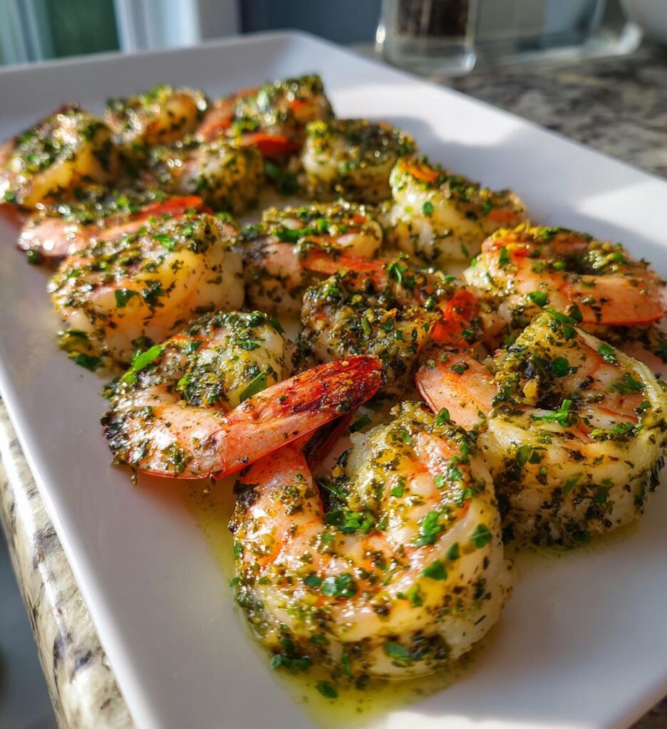 basil shrimp