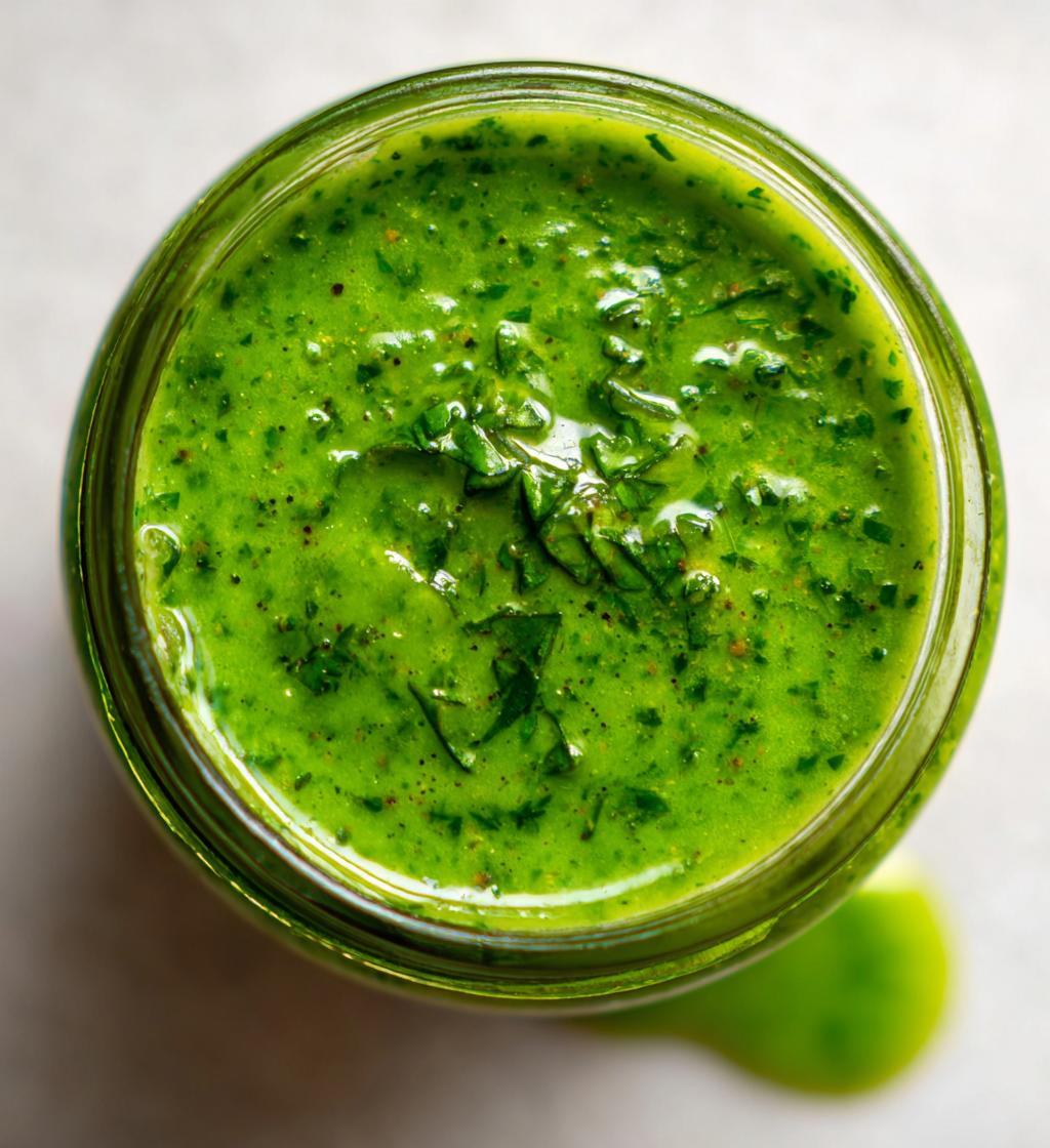basil vinaigrette dressing