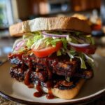bbq tofu sandwich