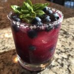 blueberry basil margarita