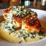 chicken in basil cream sauce