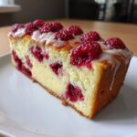 tvarohové řezy s malinami